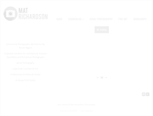 Tablet Screenshot of matrichardson.com